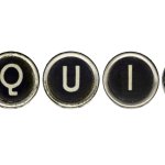 The word quiz is spelt out on 4 circled blocks.