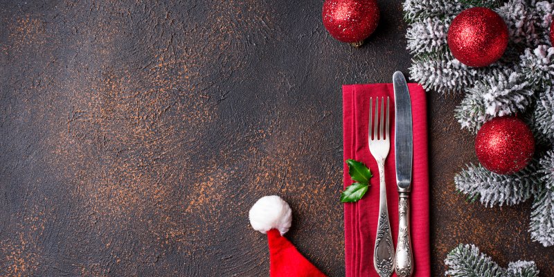 Photo of holiday place setting