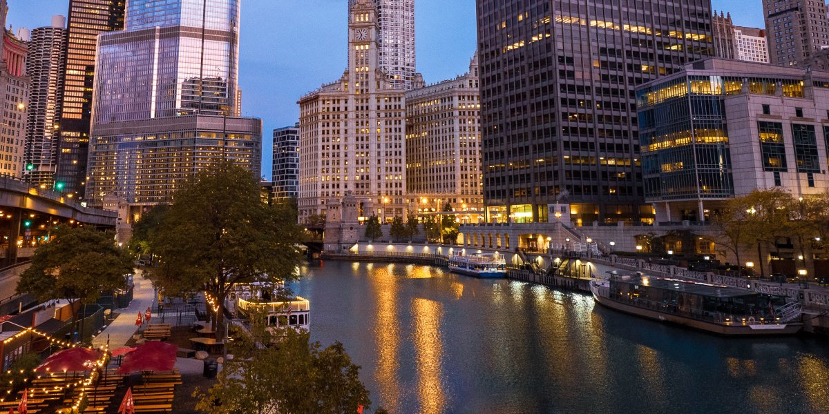 Photo of Chicago skyscrapers